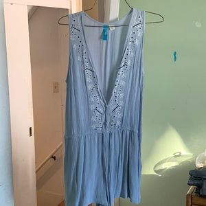 One peace blue jump suit